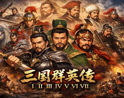 三国群英传1-7最终传奇合集|豪华中文|枭雄逐鹿-谋阵风云